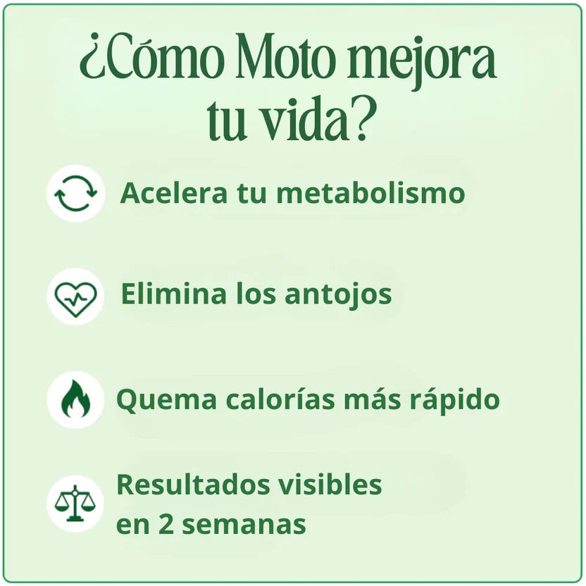 MOTO – Acelera tu Metabolismo y Quema Grasa de Forma Natural en Solo 7 Días